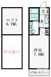 ラ ベルリュンヌの物件間取画像